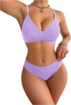 Women Lingerie Set 2 Piece Wireless Bra and Panty Underwear Sets