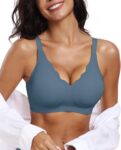 Women Wireless Bras Push Up Support Full Coverage s No Underwire Bra Comfortable Everyday Seamless Tshirt Bras